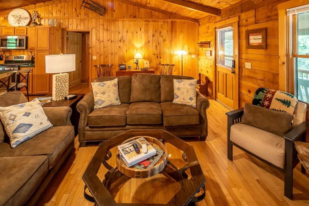 Cozy 'Grey Fox' Cabin Between Boone & Blowing Rock Exterior foto